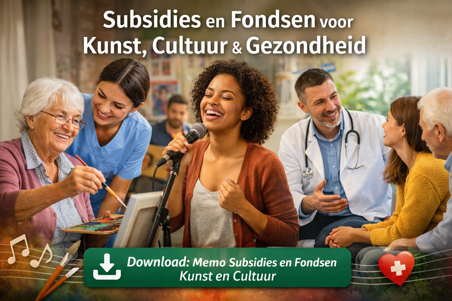 Subsidies voor kunst, cultuur en gezondheid Subsidies voor kunst, cultuur en gezondheid