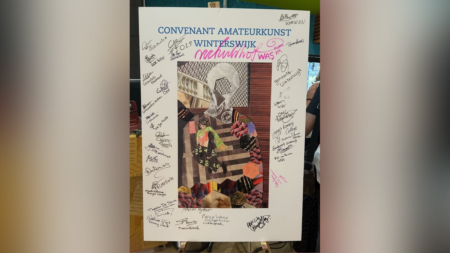 Convenant Amateurkunst Winterswijk ondertekend